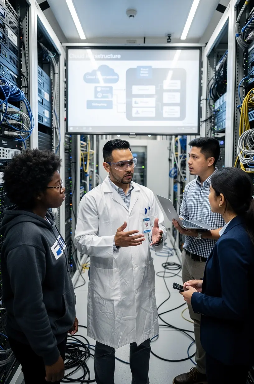 Evaluating hybrid cloud solutions for enterprise cost-benefit analysis.